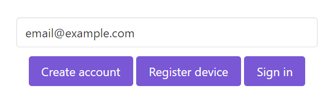 Create-Register-Login